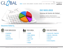 Tablet Screenshot of globalo2.es